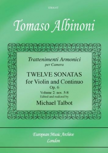 12 Sonatas Op.6 Vol.2: Violin & Piano (EMA)