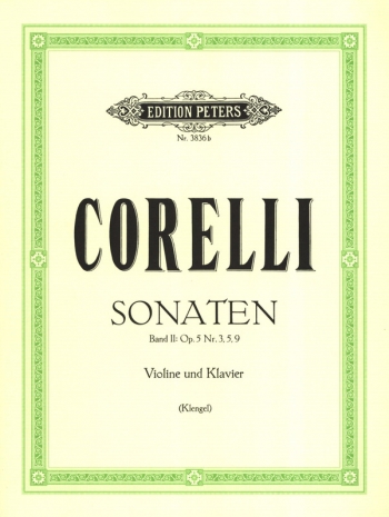 Sonatas Vol. 2 Op.5: Violin and Piano (Peters)