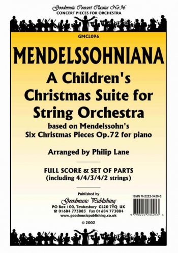 Childrens Christmas Suite: String Orchestra Score & Parts
