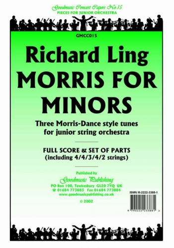 Morris For Minors Junior String Orchestra Score And Parts