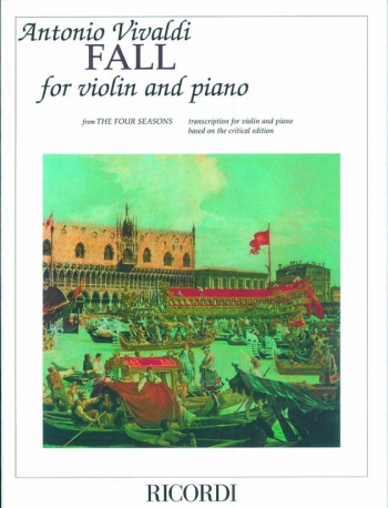 Fall: From Four Seasons: Violin and Piano  (Ricordi)