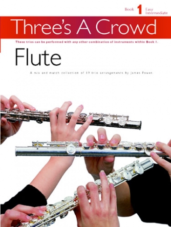 Threes A Crowd: Flute Book 1 (Power)