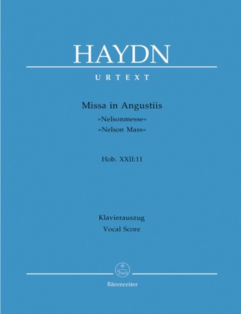 Missa In Angustiis: Nelson Mass: Hob22 11: Vocal Score (Barenreiter)