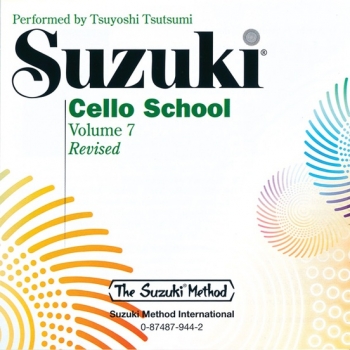 Suzuki Cello School Vol.7 CD Only  (International Edition)
