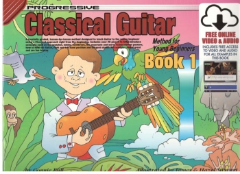 Progressive Classical Guitar Method For Young Beginners Book 1 Book Online Video & Au