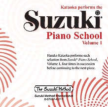 Suzuki Piano School Vol.1 CD Only