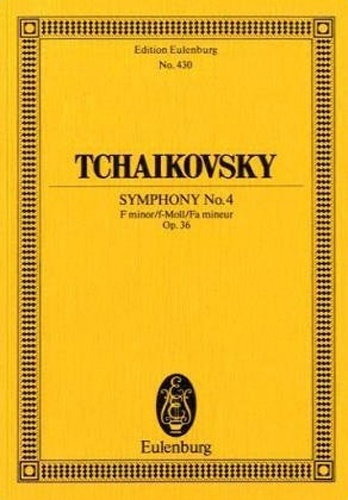 Symphony No.4 : F Minor: Op36: Miniature Score