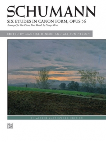 6 Etudes In Canon Form Op 56: Piano Duet: 1 Piano 4 Hands