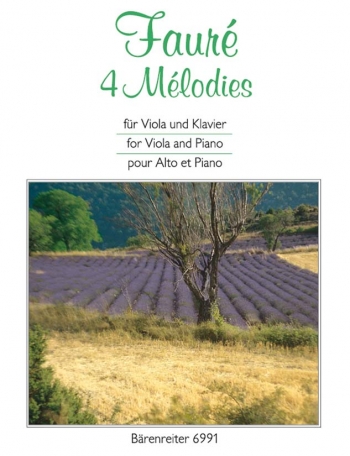 4 Melodies: Viola and Piano  (Barenreiter)