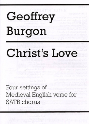 Christs Love Vocal SATB (Chester)