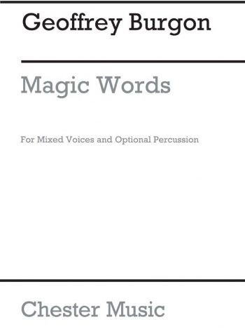 Magic Words-Vocal-Satb-Perc