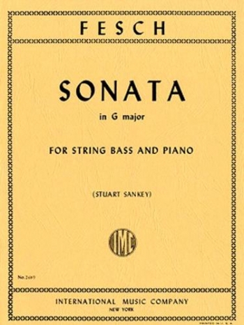 Sonata G Major : Double Bass