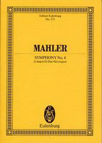 Symphony No.4: G Major: Miniature Score