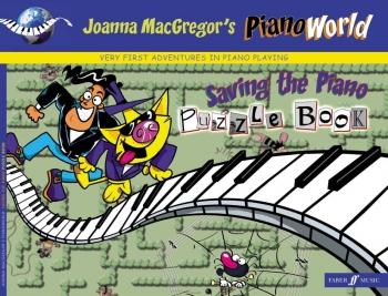 Piano World Saving The Piano Puzzle Book: Piano (macgregor)