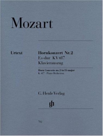 Horn Concerto No.2 Eb Major KV417: French Or Tenor Horn & Piano (Henle)