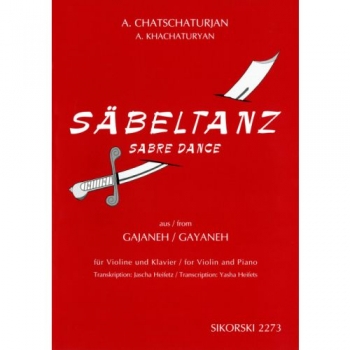 Sabeltanz: Violin and Piano