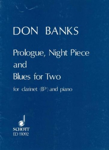 Prologue  Blues For Two: Clarinet & Piano