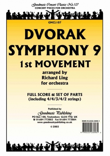 Symphony 9 1st Movement Orchestra: Score & Parts (ling)