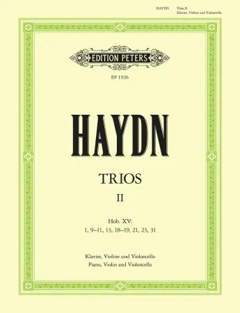 Piano Trios, Complete Vol. 2 Violin, Cello And Piano (Peters)