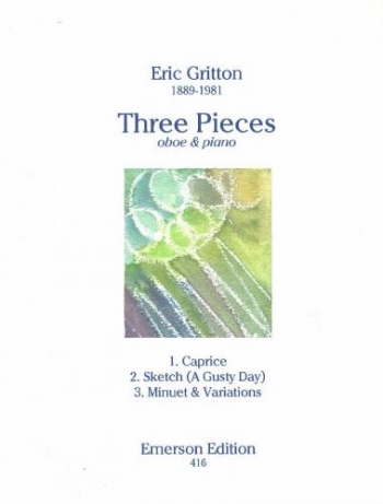 3 Pieces Oboe & Piano (Emerson)