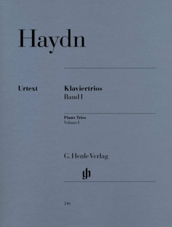 Piano Trios, Volume I Score & Parts (Henle)