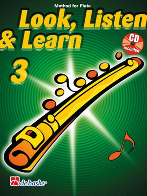 Look Listen & Learn 3 Flute: Book & CD  (Sparke)