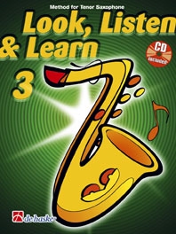 Look Listen & Learn 3 Tenor Saxophone Book & Cd  (sparke)