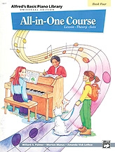 Alfred's Basic Piano All In One Course: Level 4: Piano