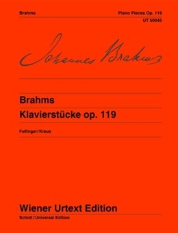 Klavierstucke Op.119: Piano  (Wiener Urtext)