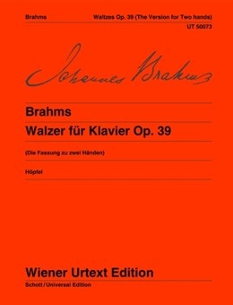 Waltze Op.39: Piano (Wiener Urtext)