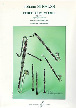 Perpetuum Mobile Op257: Clarinet Quartet