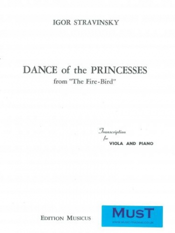 Dance Of The Princess Fromthe Firebird: Viola and Piano