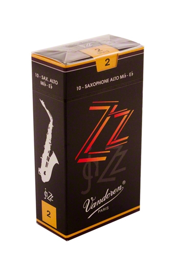 Vandoren ZZ Alto Saxophone Reeds (10 Pack)