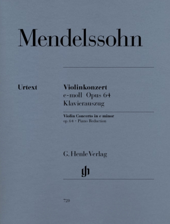 Concerto E Minor Op.64: Violin And Piano (Henle)