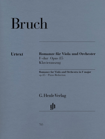 Romance F Major Op85: Viola and Piano