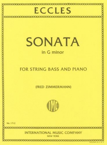 Sonata: G Minor: Double Bass