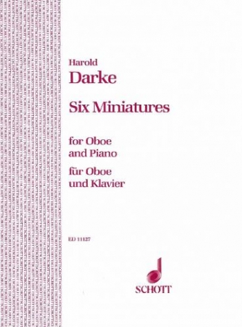 6 Miniatures: Oboe & Piano (Schott)