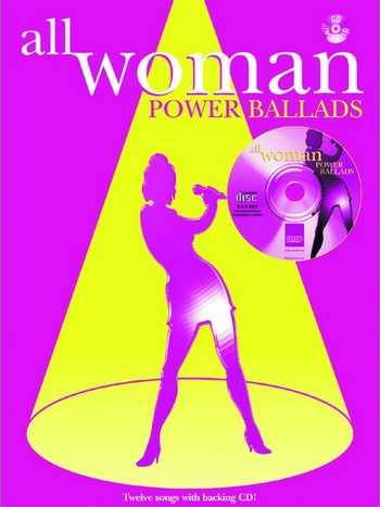 All Woman Power Ballads: Piano Vocal Guitar: Bk&cd