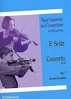 Concerto In D No.1 Op.7 3rd & 5th Position: Violin & Piano (Bosworth)