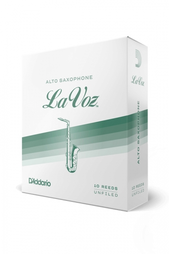 Rico La Voz Alto Saxophone Reeds (10 Pack)