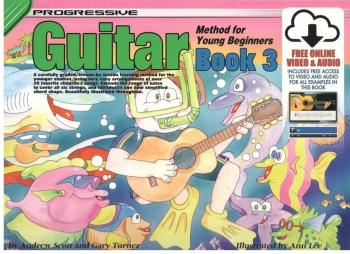 Progressive Guitar Method For The Young Beginner Book 3 Book Online Video & Audio