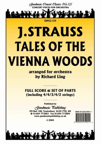 Orchestra: Strauss Tales Of The Vienna Woods Orchestra Score And Parts (ling)