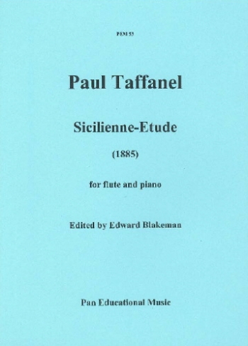 Sicilienne-Etude By Taffanel: Flute & Piano