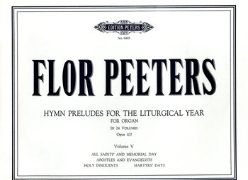 Hymn Preludes For The Liturgical Year Op.100: Vol 5 (Print On Demand)