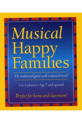 Musical Happy Families: 3-6 Players