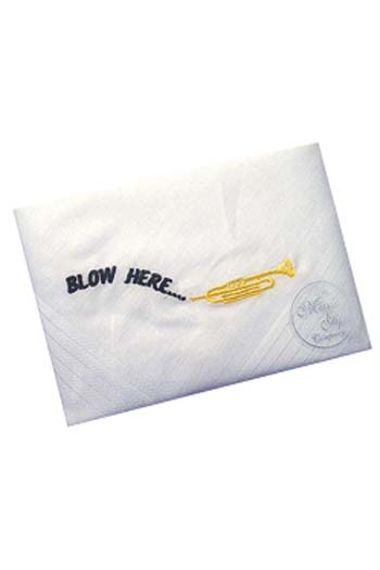 'Blow Here' Handkerchief
