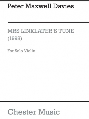 Mrs Linklaters Tune: Violin Solo