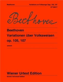 Variations On Folksongs: Op.105 and 107: Piano  (Wiener Urtext)