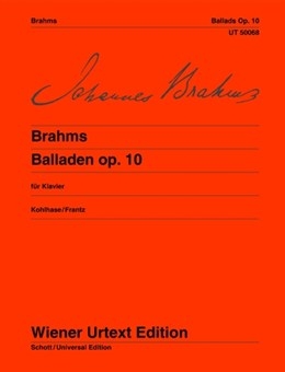 Ballads: Op.10: Piano (Wiener Urtext)