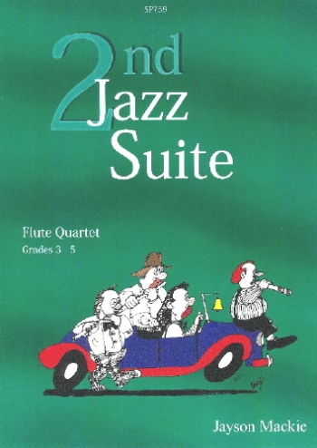 Second Jazz Suite: Flute Quartet: Grade 3-5